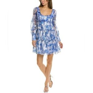 Marchesa Notte Waderlust Gardens Baby Doll Dress